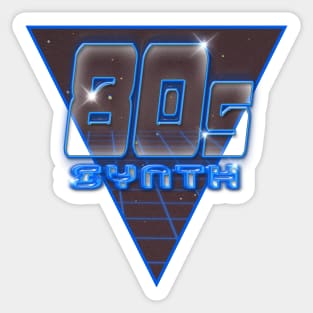 80s SYNTH #2 Sticker